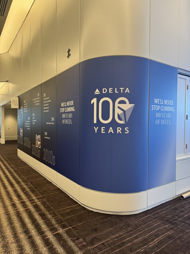 Installation work by 301 Graphics