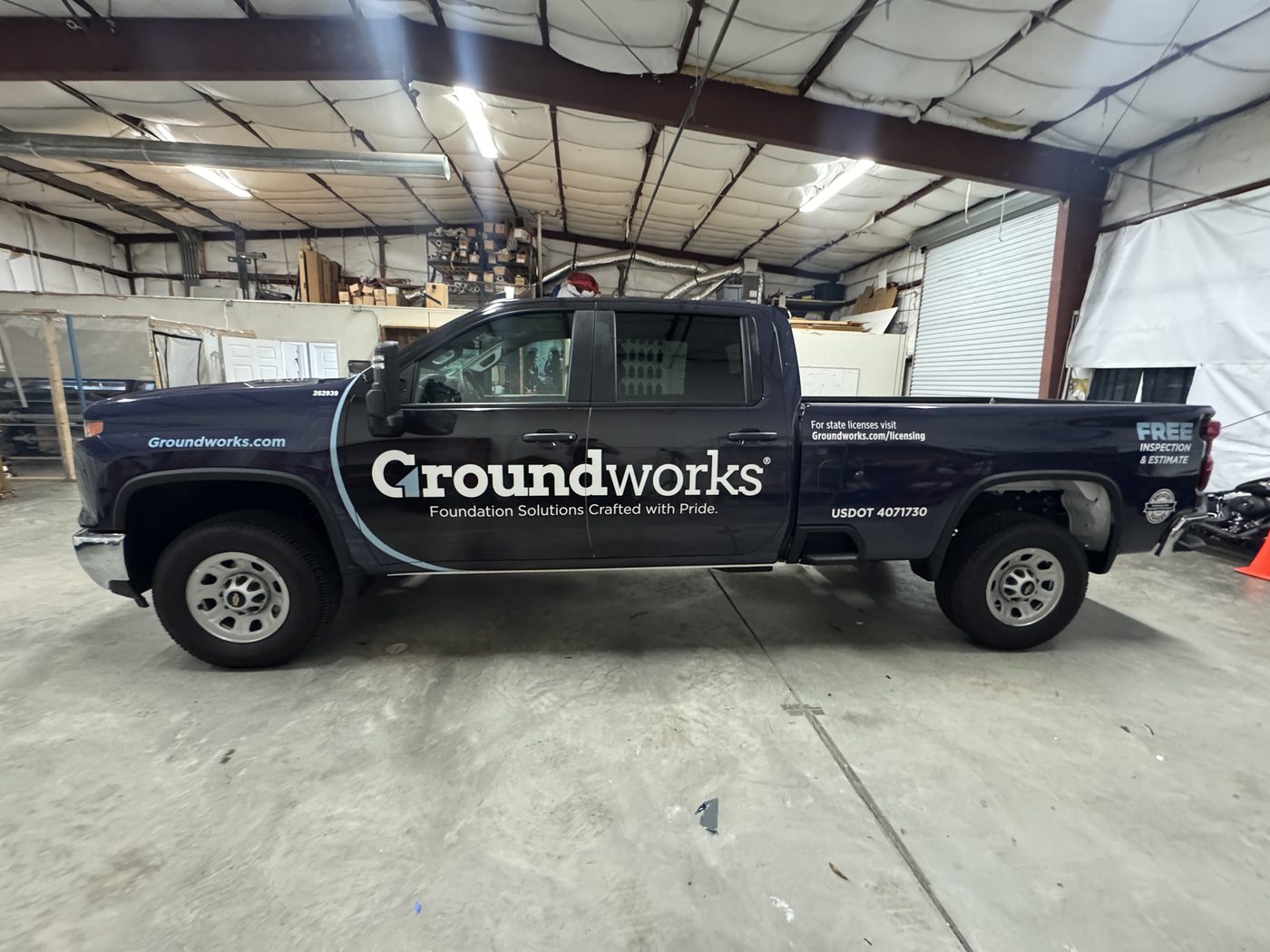 Installation work by 301 Graphics