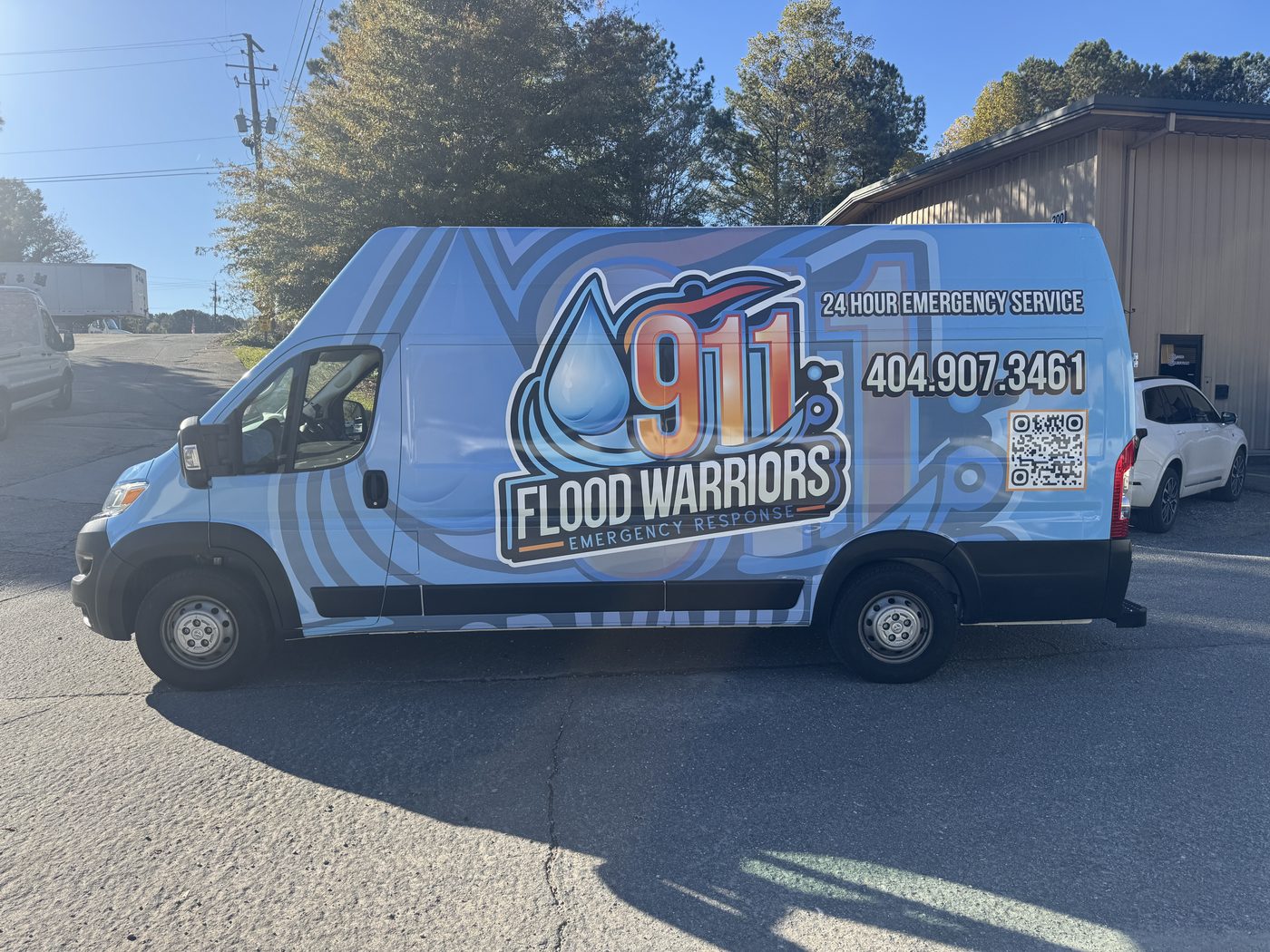 Installation work by 301 Graphics